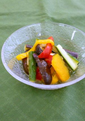 【野菜】焼き野菜の和風マリネ-レシピのメイン写真