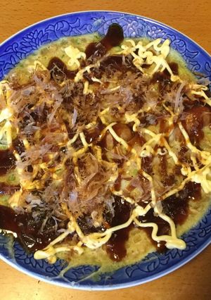 混ぜレンチンお好み焼き_妊産婦のずぼら飯-レシピのメイン写真
