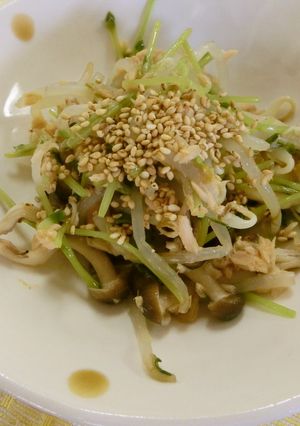 もやしと豆苗のレンジ蒸し-レシピのメイン写真