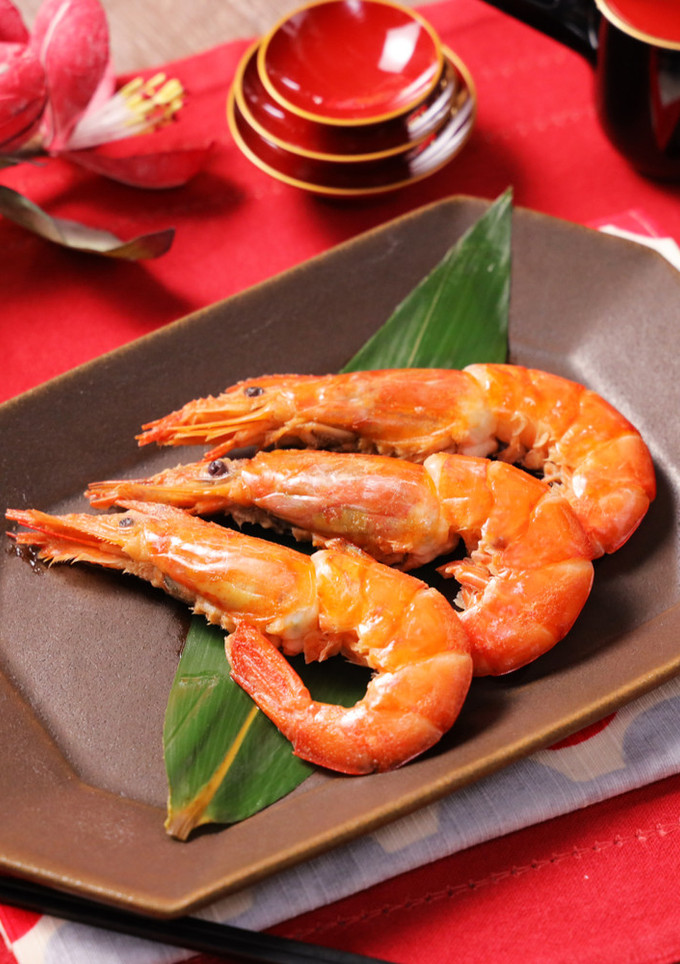 おせちに♪簡単海老のうま煮-レシピのメイン写真