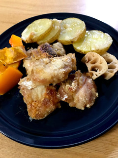 皮パリパリ 簡単 鶏のオーブン焼き-レシピのメイン写真