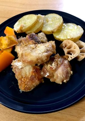 皮パリパリ 簡単 鶏のオーブン焼き-レシピのメイン写真