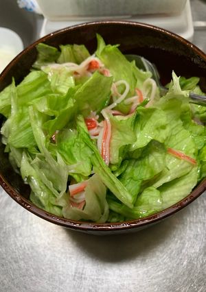レタスサラダ-レシピのメイン写真
