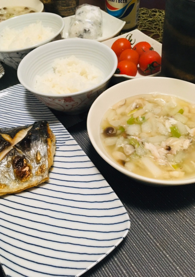 アラの周りの身のふわふわスープ-レシピのメイン写真
