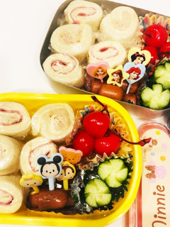 保育園 遠足 サンドイッチ 弁当-レシピのメイン写真