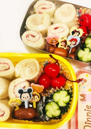 保育園 遠足 サンドイッチ 弁当-レシピのメイン写真