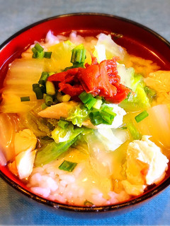 鶏ささみと白菜のさっぱりヘルシーかけ丼-レシピのメイン写真