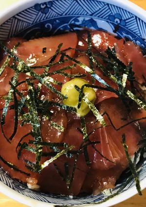 かんたんあわせダレ●マグロ切り身の漬け丼-レシピのメイン写真