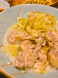 圧力鍋で!とろとろ手羽元の和風クリーム煮-レシピのメイン写真