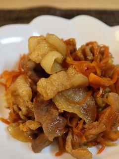簡単節約で激ウマ☆豚こま肉のしぐれ煮-レシピのメイン写真