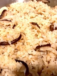 しいたけと油揚げの炊き込みご飯-レシピのメイン写真