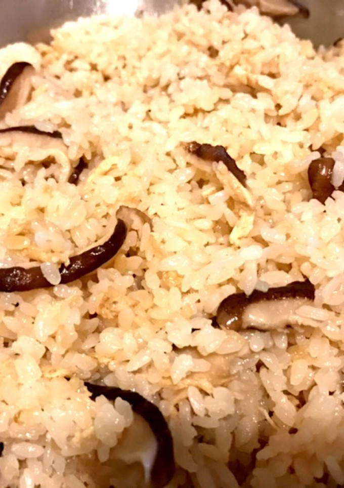 しいたけと油揚げの炊き込みご飯-レシピのメイン写真