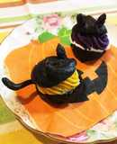 ハロウィンに！くろねこプチシュー