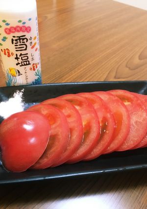 酒に合うトマトスライス【コツ】-レシピのメイン写真