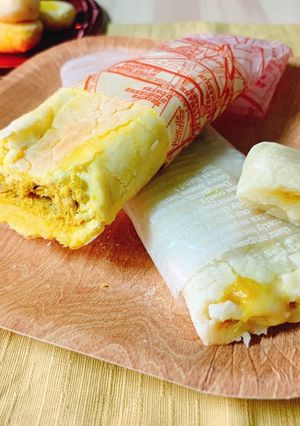 ヘルシーおからと豆腐のレンチンカレーナン-レシピのメイン写真