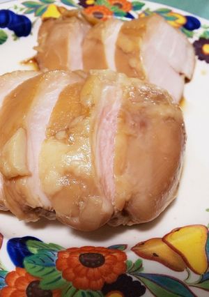置いとくだけで簡単！！鳥チャーシュー-レシピのメイン写真