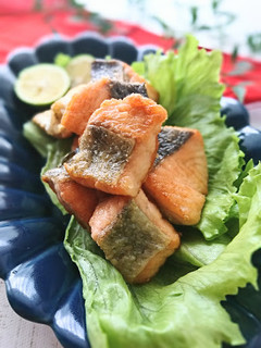 お弁当にも!子供が喜ぶ♪鮭のカリカリ焼き-レシピのメイン写真