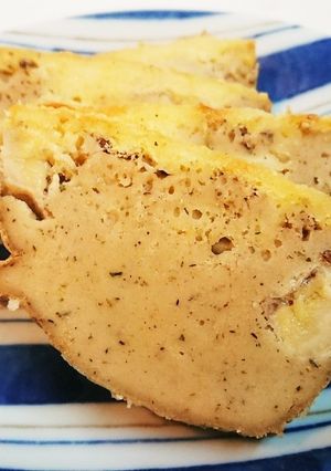 チーズコーティング玄米ティーバナナケーキ-レシピのメイン写真