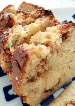 チョコマーブルHMバナナパウンドケーキ-レシピのメイン写真