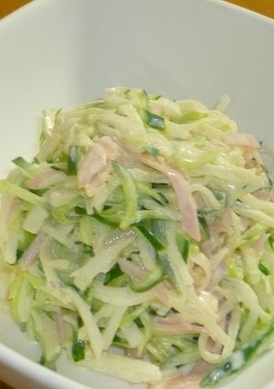 初夏の味♪大根と胡瓜のサラダ-レシピのメイン写真