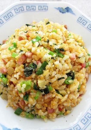青じそと沢庵の炒飯-レシピのメイン写真