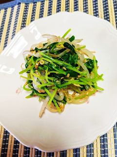 豆苗ともやしのナムル-レシピのメイン写真