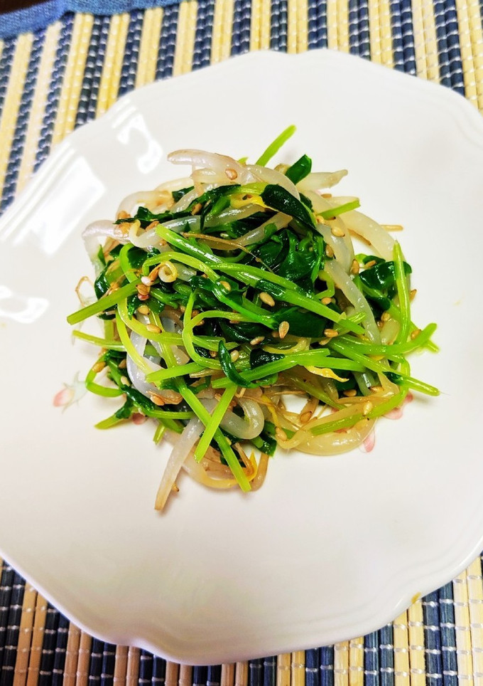 豆苗ともやしのナムル-レシピのメイン写真