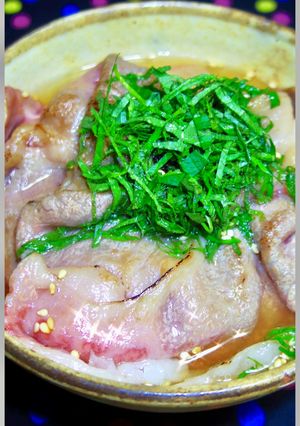 黒毛和牛のリブロースで贅沢なお茶漬け-レシピのメイン写真