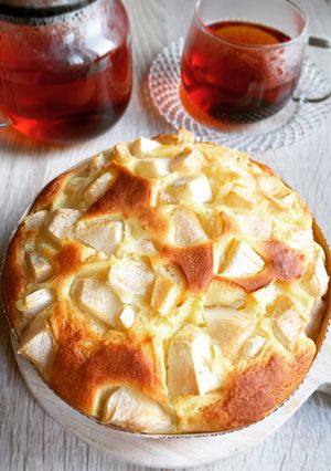 洋梨のヨーグルトケーキ-レシピのメイン写真