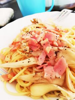 きのことベーコンの和風パスタ-レシピのメイン写真