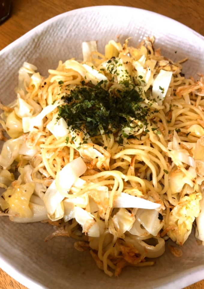 塩レモンでキャベツと桜エビの焼きそば-レシピのメイン写真