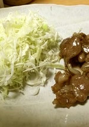 生姜焼き用の肉で絶品テリヤキ-レシピのメイン写真