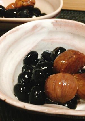 黒豆とマロンのコニャック漬け-レシピのメイン写真