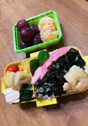 社会科見学　お弁当-レシピのメイン写真