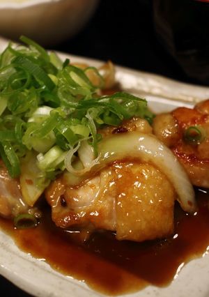 松屋の期間限定！鶏のバター醤油炒め♪-レシピのメイン写真
