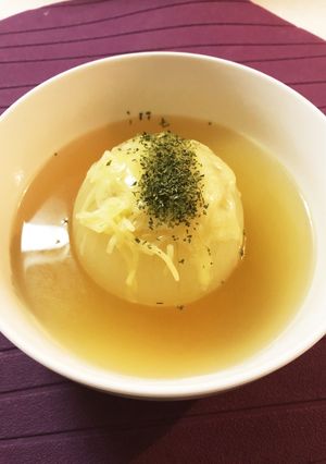 玉ねぎ丸ごとオニオンスープ-レシピのメイン写真