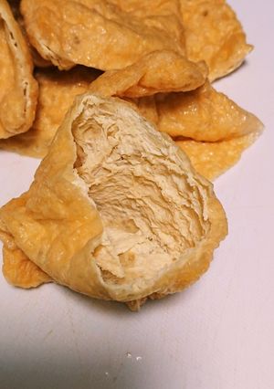 秒で!油揚げの巾着の作り方!!簡単~♪-レシピのメイン写真