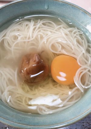 風邪の時の簡単にゅうめん-レシピのメイン写真