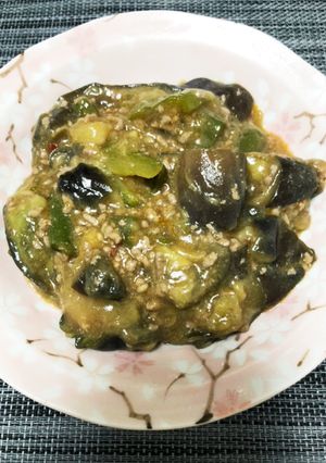 茄子とピーマンの肉味噌炒め-レシピのメイン写真