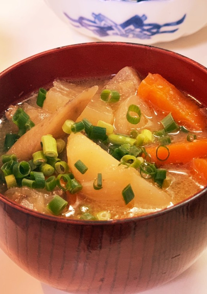 豚汁定食用の主菜系豚汁-レシピのメイン写真