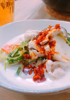 食べるラー油で豆乳鍋-レシピのメイン写真