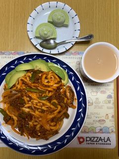 MrsWongちのナポリタン風焼きうどん-レシピのメイン写真