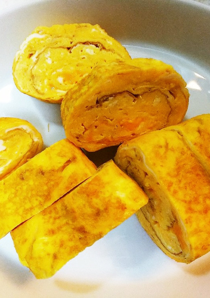 おかかとチーズの玉子焼き-レシピのメイン写真