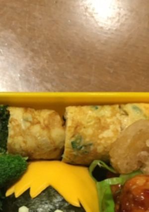 一人分用!小ネギ卵焼き-レシピのメイン写真