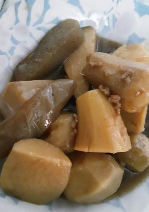 里芋と豚ひき肉の煮物-レシピのメイン写真