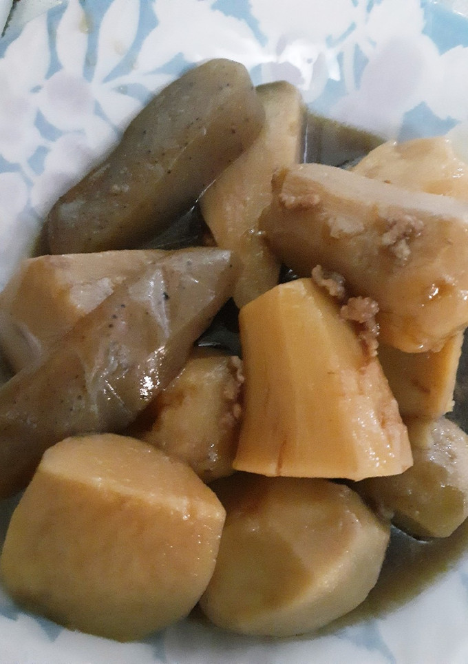 里芋と豚ひき肉の煮物-レシピのメイン写真