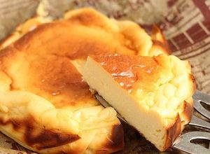 簡単！バスクチーズケーキ☆生クリーム不要-レシピのメイン写真