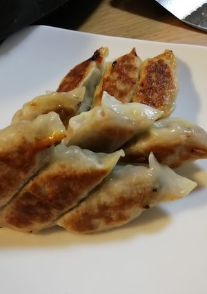 ホットプレートで、カリカリチーズ餃子-レシピのメイン写真