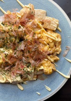 卵＋豆腐×お好みソース＋マヨネーズ-レシピのメイン写真