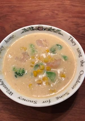 コーンクリームシチュー？-レシピのメイン写真